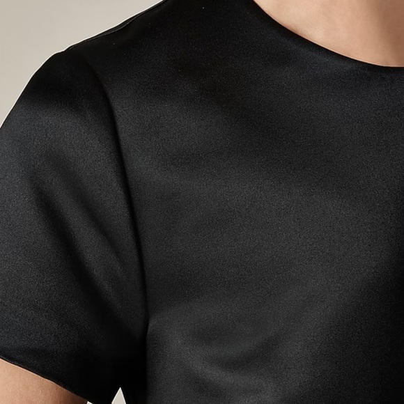 EUC - J. Crew Collection A-Line Mini Dress In Duchesse Satin - Size 4 - Picture 2 of 7